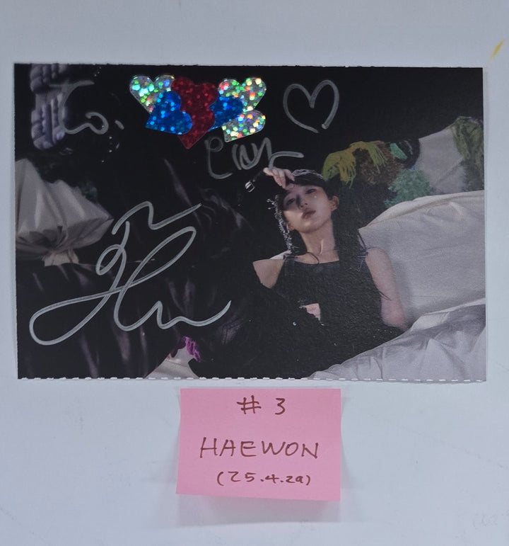 NMIXX "Fe3O4: BREAK" - A Cut Page From Fansign Event Album [25.4.29]
