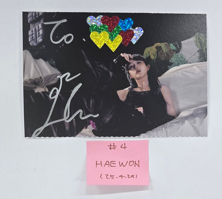 NMIXX "Fe3O4: BREAK" - A Cut Page From Fansign Event Album [25.4.29]