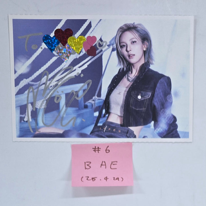 NMIXX "Fe3O4: BREAK" - A Cut Page From Fansign Event Album [25.4.29]
