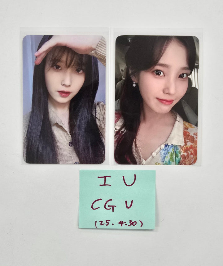 IU "The Golden Hour" - CGV Concert Movie Event Ticket Gift Photocards Set (2EA) Round 2 [25.4.30]