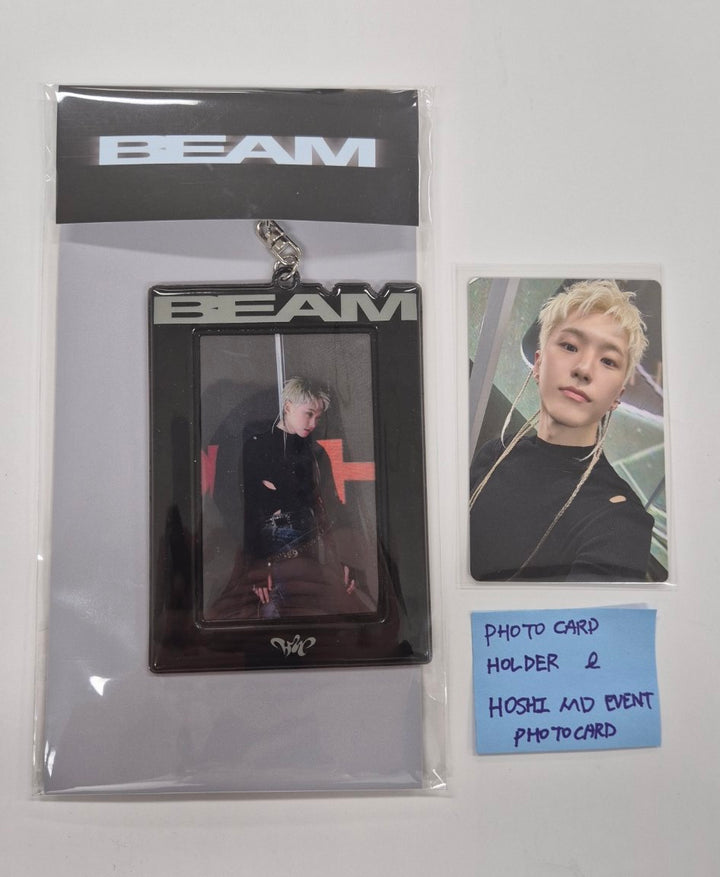 Hoshi x Woozi (Of SEVENTEEN) "BEAM" -  Photocard Holder & MD Event Photocard [25.4.30]