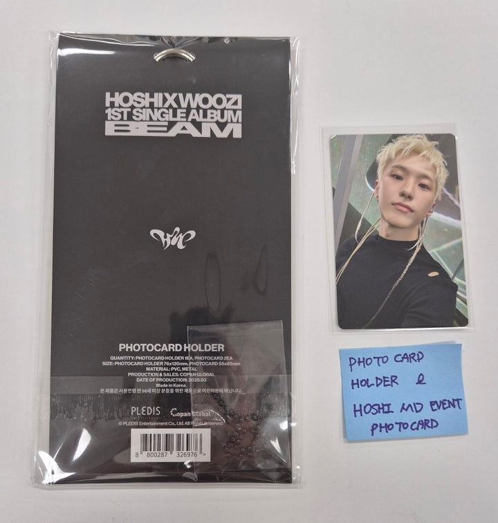 Hoshi x Woozi (Of SEVENTEEN) "BEAM" -  Photocard Holder & MD Event Photocard [25.4.30]