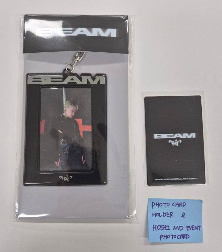 Hoshi x Woozi (Of SEVENTEEN) "BEAM" -  Photocard Holder & MD Event Photocard [25.4.30]