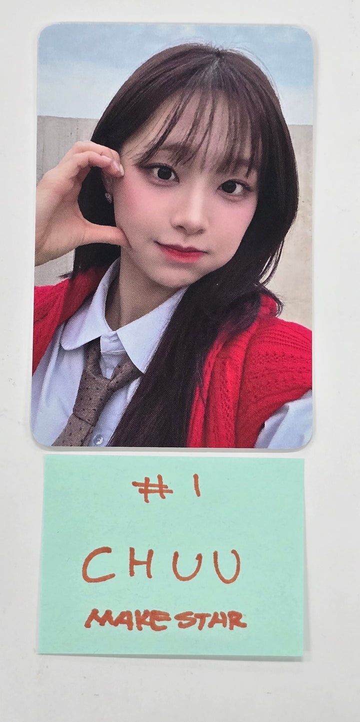 CHUU "Only cry in the rain" - Makestar Fansign Event Photocard Round 2 [25.5.2]