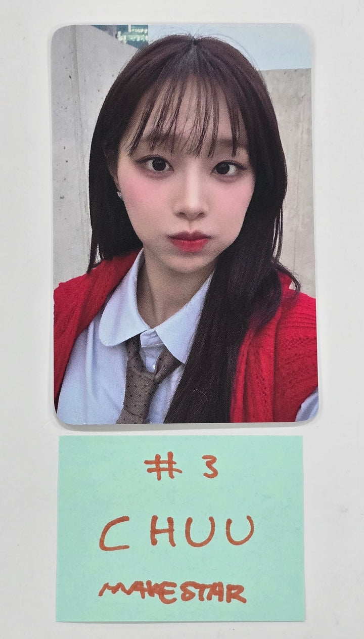 CHUU "Only cry in the rain" - Makestar Fansign Event Photocard Round 2 [25.5.2]
