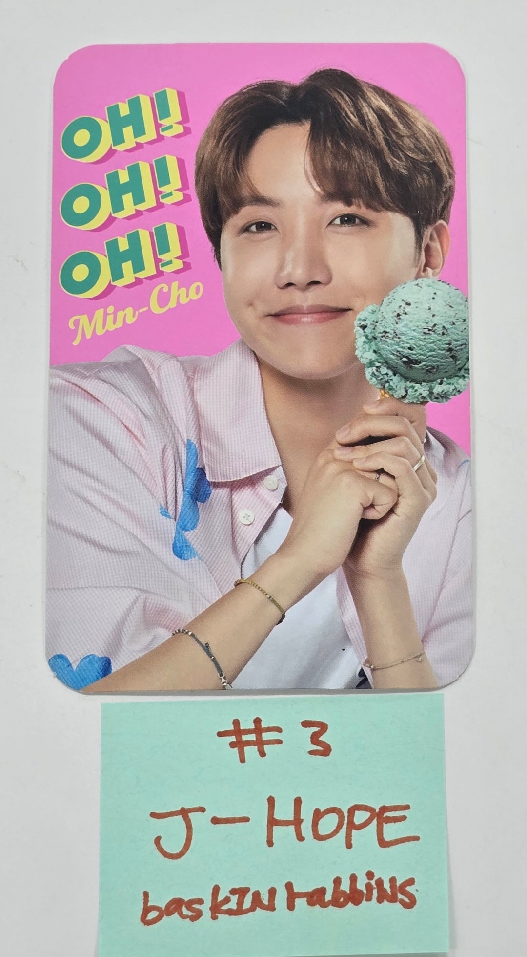 BTS - Baskin Rabbins Event Photocard [25.5.2]