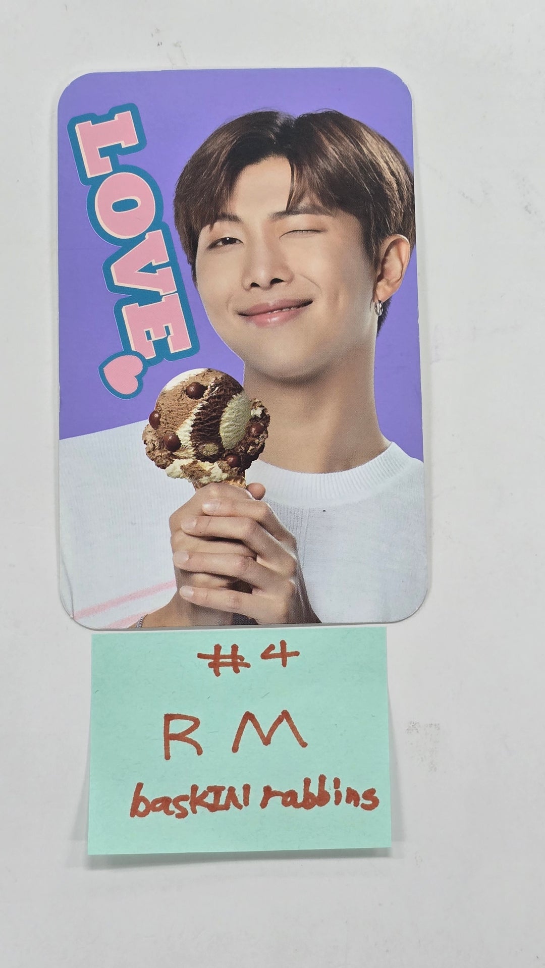 BTS - Baskin Rabbins Event Photocard [25.5.2]