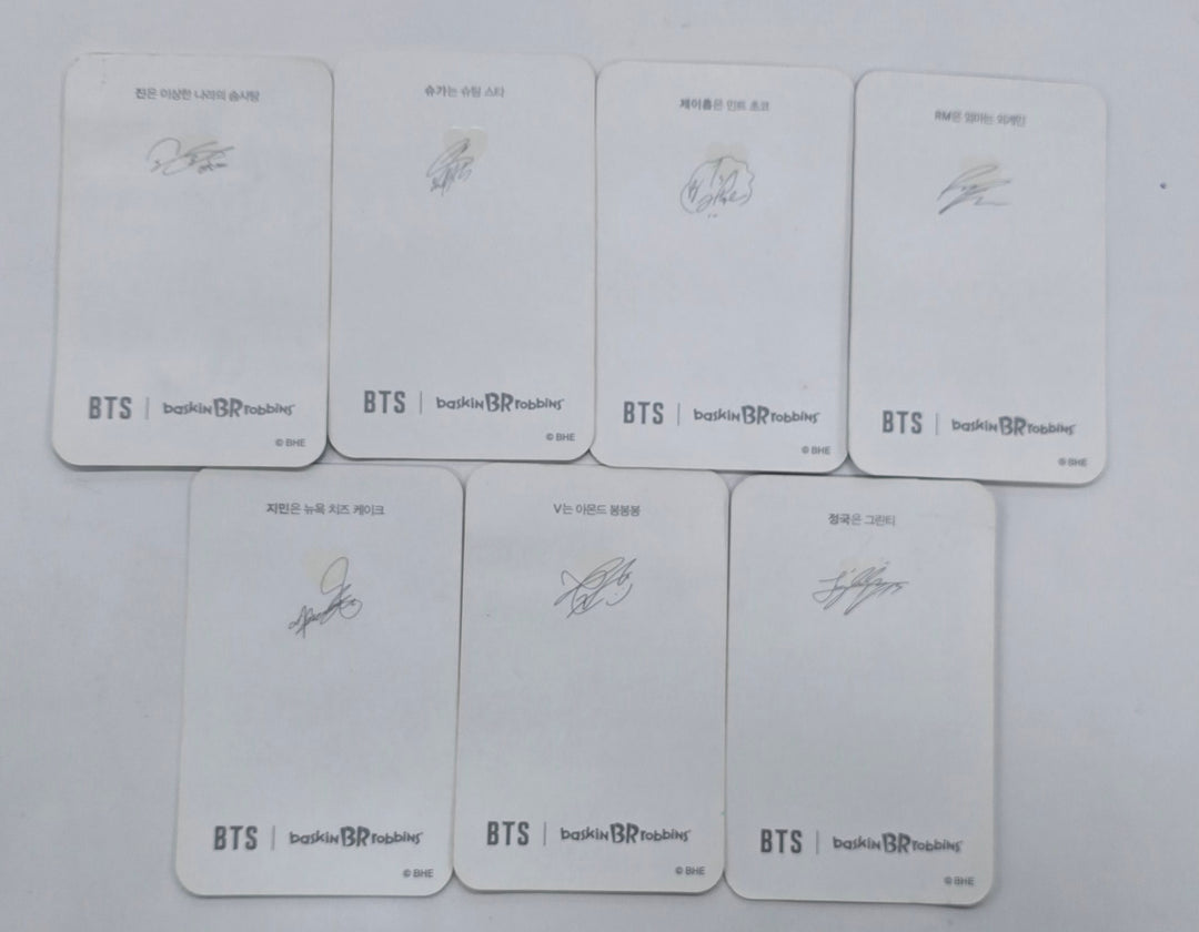 BTS - Baskin Rabbins Event Photocard [25.5.2]