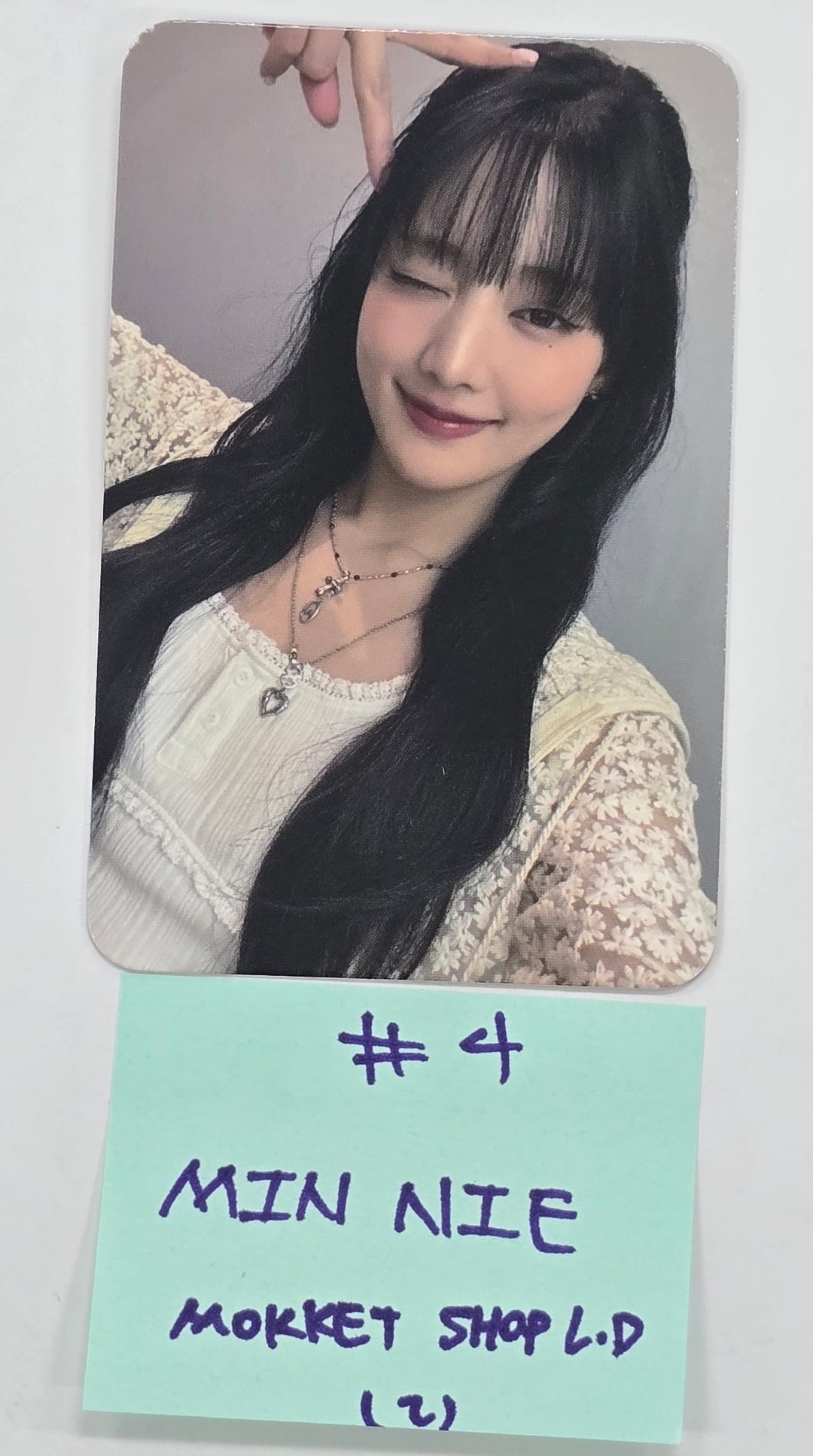 Minnie (of (G)I-DLE) "Her" - Mokket Shop Lucky Draw Event Photocard [25.5.2]