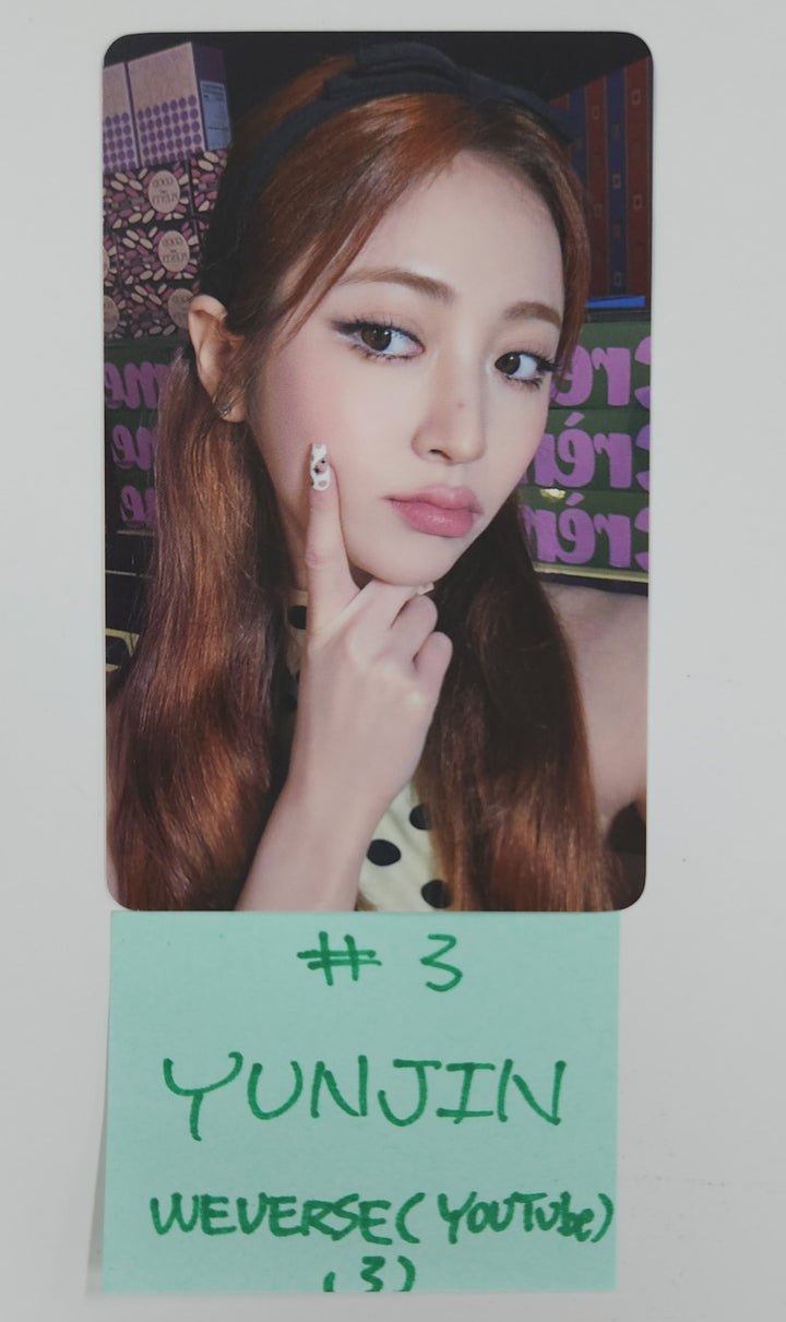 Le Sserafim "Hot" - Weverse Shop (YouTube) Gift Photocard [25.5.2]