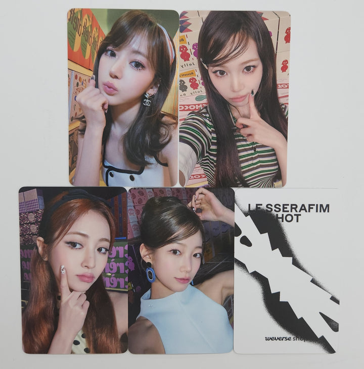 Le Sserafim "Hot" - Weverse Shop (YouTube) Gift Photocard [25.5.2]