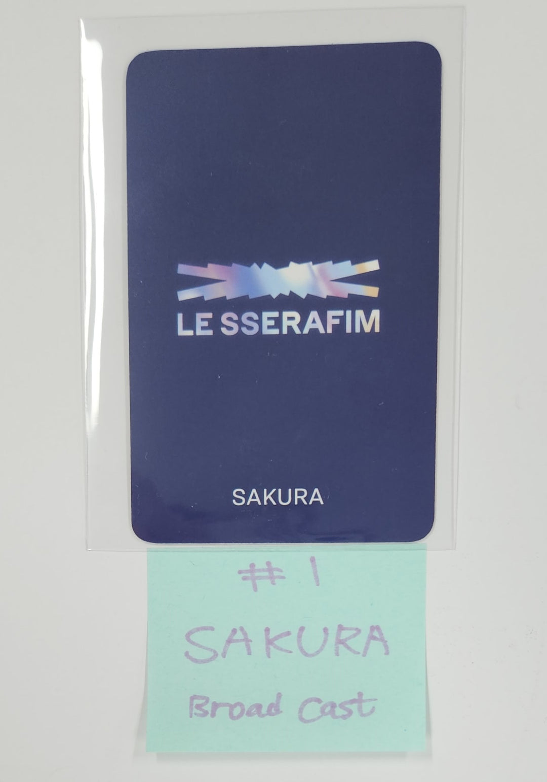 Le Sserafim "Perfect Night" - Broadcast Photocard [25.5.2]