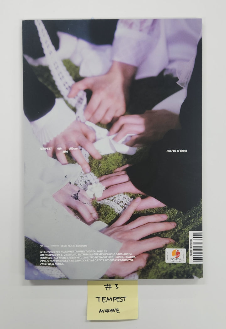 Tempest "RE: Full of Youth" - Hand Autographed(Signed) Album [25.5.8]