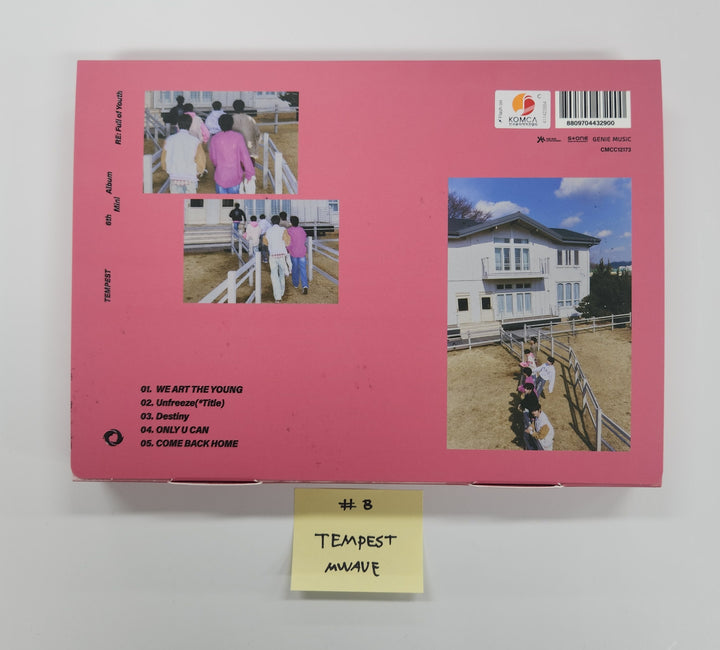 Tempest "RE: Full of Youth" - Hand Autographed(Signed) Album [25.5.8]