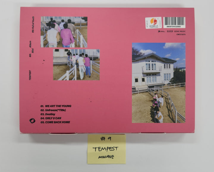 Tempest "RE: Full of Youth" - Hand Autographed(Signed) Album [25.5.8]