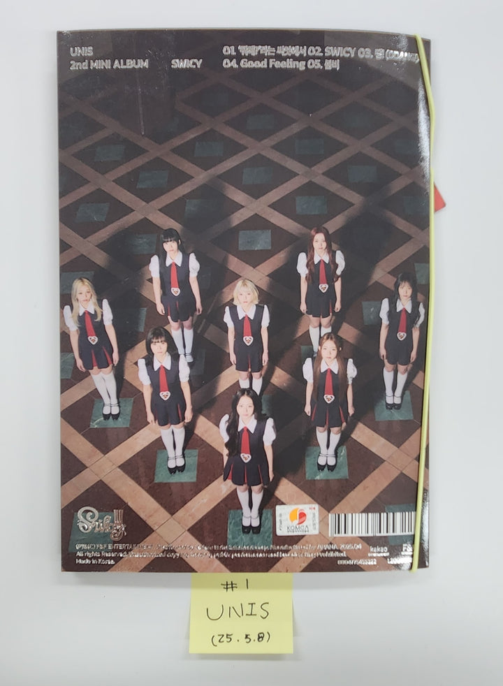 UNIS "SWICY", HITGS "Things we love : H", NEXZ "O-RLY?" - Hand Autographed(Signed) Promo Album [25.5.8]