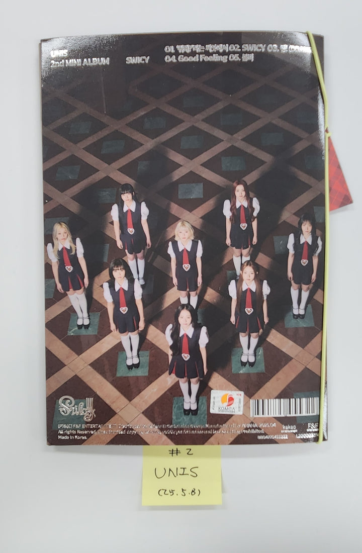 UNIS "SWICY", HITGS "Things we love : H", NEXZ "O-RLY?" - Hand Autographed(Signed) Promo Album [25.5.8]