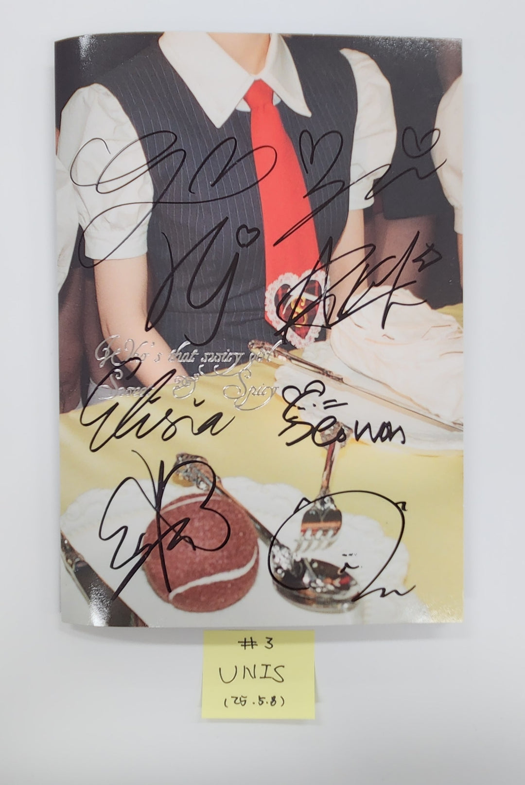 UNIS "SWICY", HITGS "Things we love : H", NEXZ "O-RLY?" - Hand Autographed(Signed) Promo Album [25.5.8]