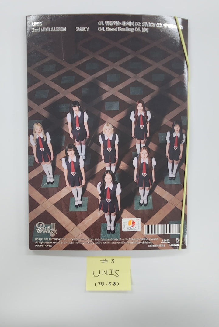 UNIS "SWICY", HITGS "Things we love : H", NEXZ "O-RLY?" - Hand Autographed(Signed) Promo Album [25.5.8]