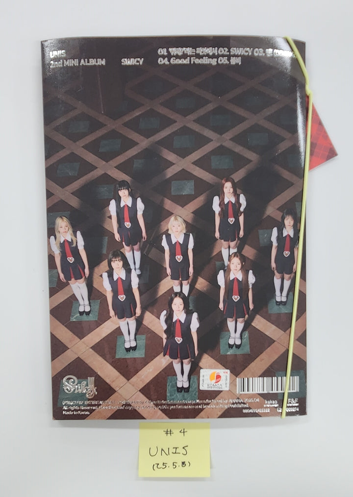 UNIS "SWICY", HITGS "Things we love : H", NEXZ "O-RLY?" - Hand Autographed(Signed) Promo Album [25.5.8]