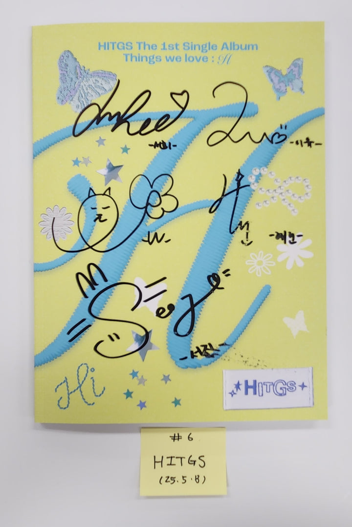 UNIS "SWICY", HITGS "Things we love : H", NEXZ "O-RLY?" - Hand Autographed(Signed) Promo Album [25.5.8]