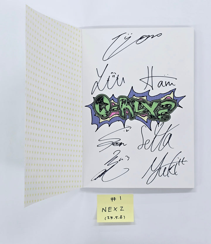 NEXZ "O-RLY?", AMPERS&ONE "WILD&FREE", HIGHLIGHT "From Real to Surreal" - Hand Autographed(Signed) Promo Album [25.5.8]