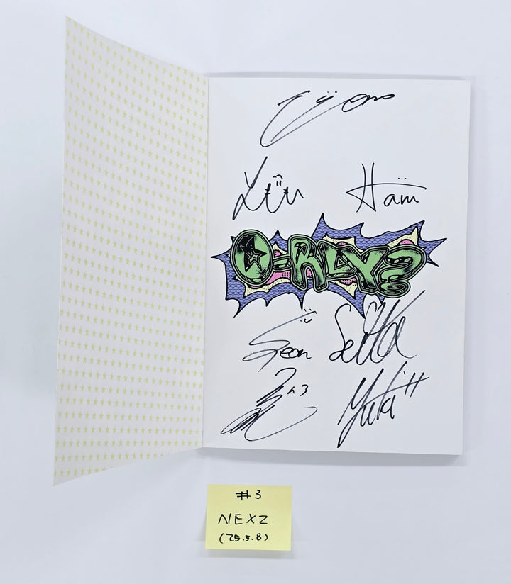NEXZ "O-RLY?", AMPERS&ONE "WILD&FREE", HIGHLIGHT "From Real to Surreal" - Hand Autographed(Signed) Promo Album [25.5.8]
