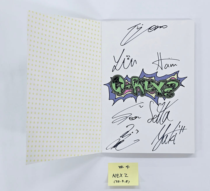 NEXZ "O-RLY?", AMPERS&ONE "WILD&FREE", HIGHLIGHT "From Real to Surreal" - Hand Autographed(Signed) Promo Album [25.5.8]