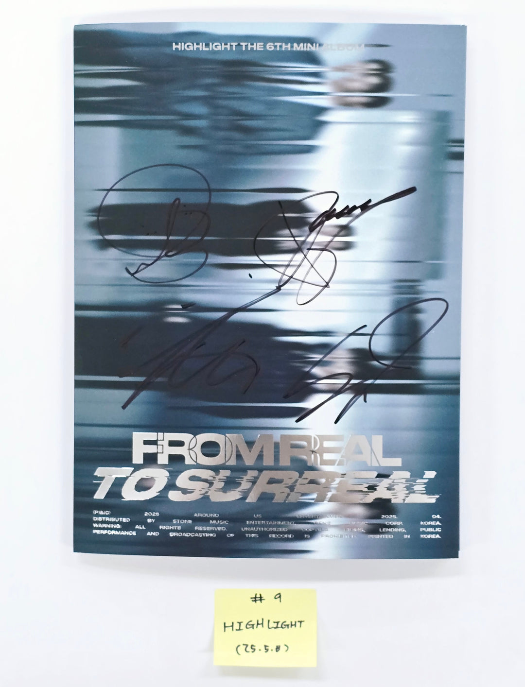 NEXZ "O-RLY?", AMPERS&ONE "WILD&FREE", HIGHLIGHT "From Real to Surreal" - Hand Autographed(Signed) Promo Album [25.5.8]