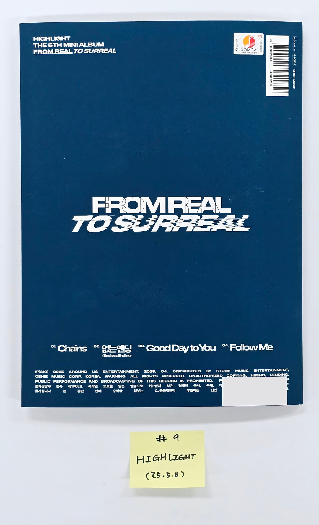 NEXZ "O-RLY?", AMPERS&ONE "WILD&FREE", HIGHLIGHT "From Real to Surreal" - Hand Autographed(Signed) Promo Album [25.5.8]
