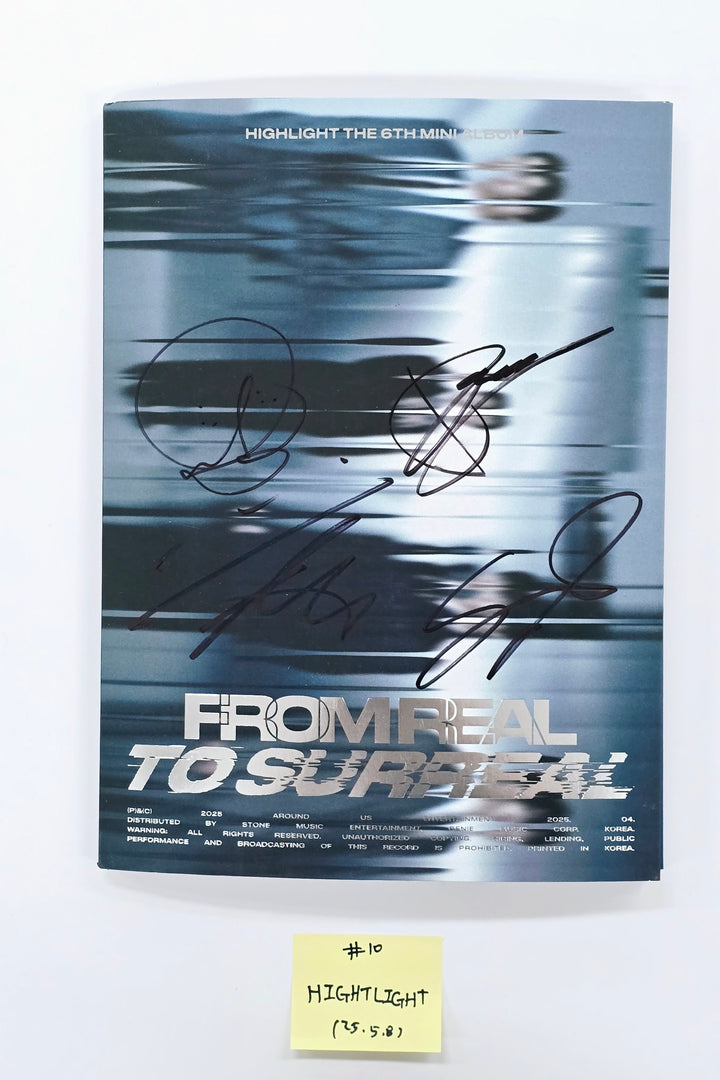 NEXZ "O-RLY?", AMPERS&ONE "WILD&FREE", HIGHLIGHT "From Real to Surreal" - Hand Autographed(Signed) Promo Album [25.5.8]