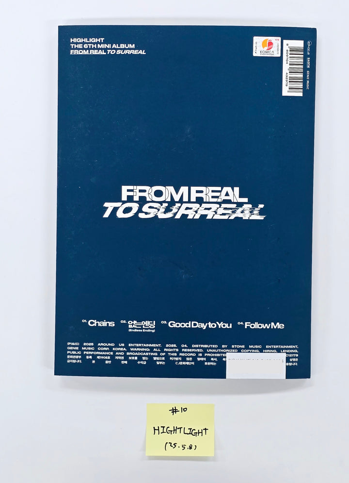 NEXZ "O-RLY?", AMPERS&ONE "WILD&FREE", HIGHLIGHT "From Real to Surreal" - Hand Autographed(Signed) Promo Album [25.5.8]