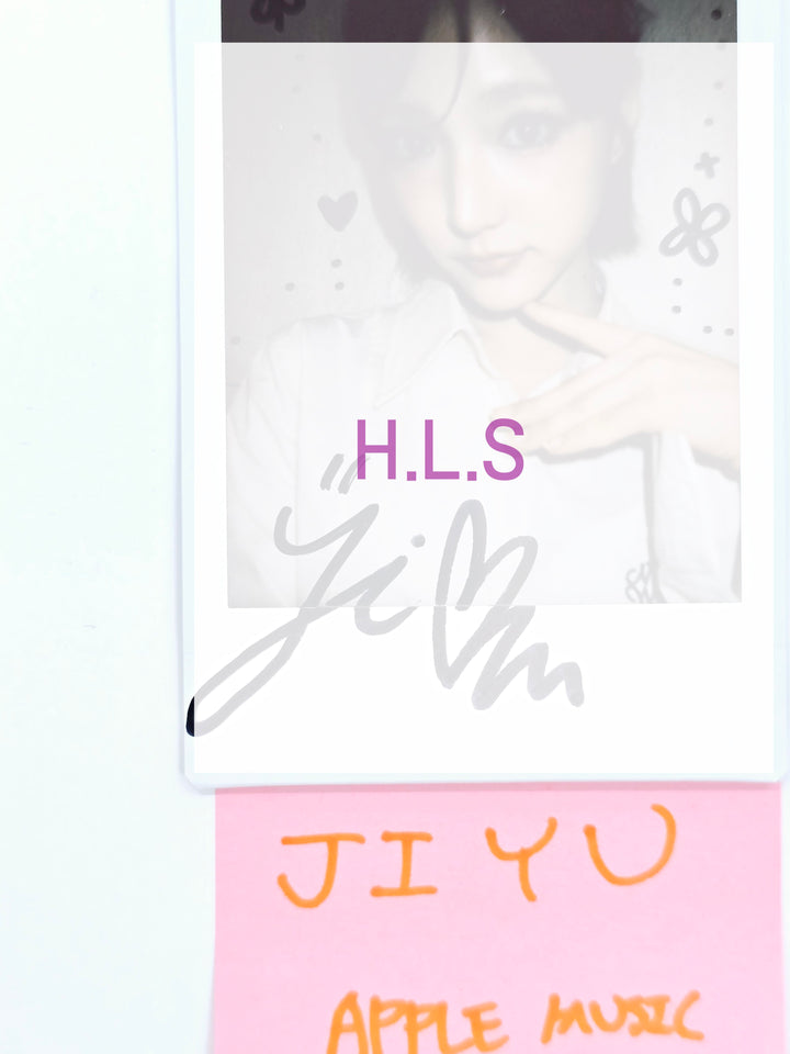 Jiyu (Of KiiiKiii) "UNCUT GEM" - Hand Autographed(Signed) Polaroid [25.5.8]