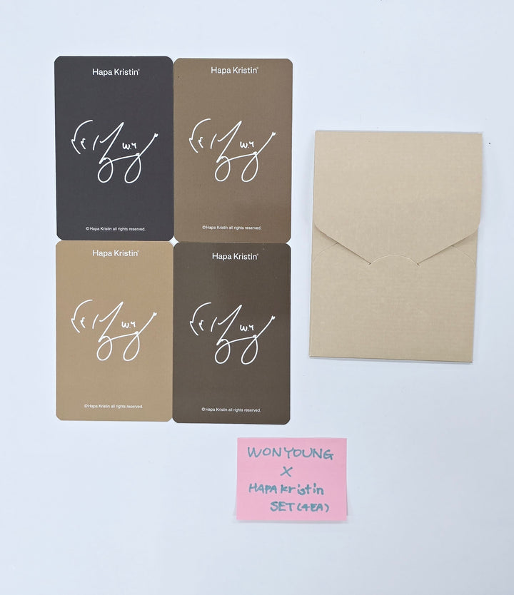 Jang Wonyoung (Of IVE) - Hapakristin Event Photocards Set (4EA) [25.5.8]