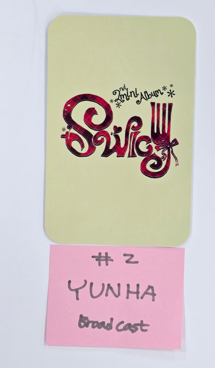 UNIS "SWICY" - Broadcast Photocard [25.5.8]
