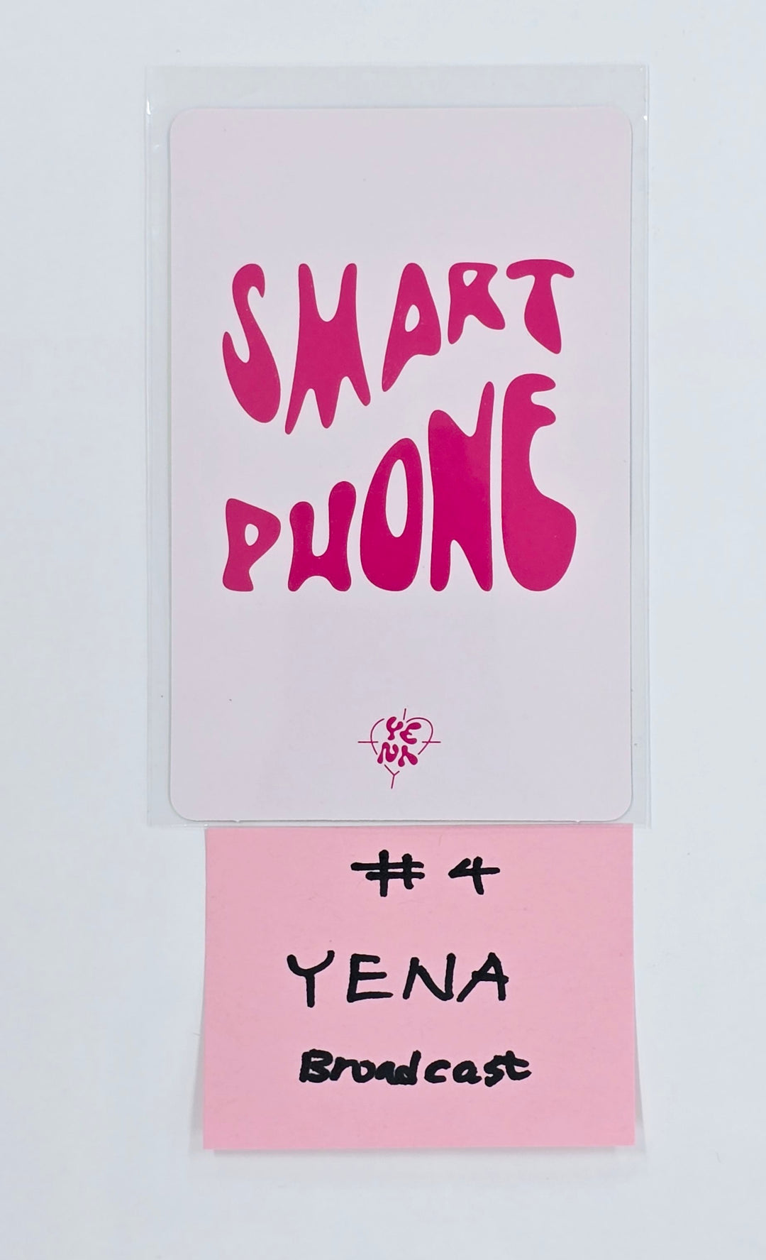 Yena "SMART PHONE" - Broadcast Photocard [25.5.8]