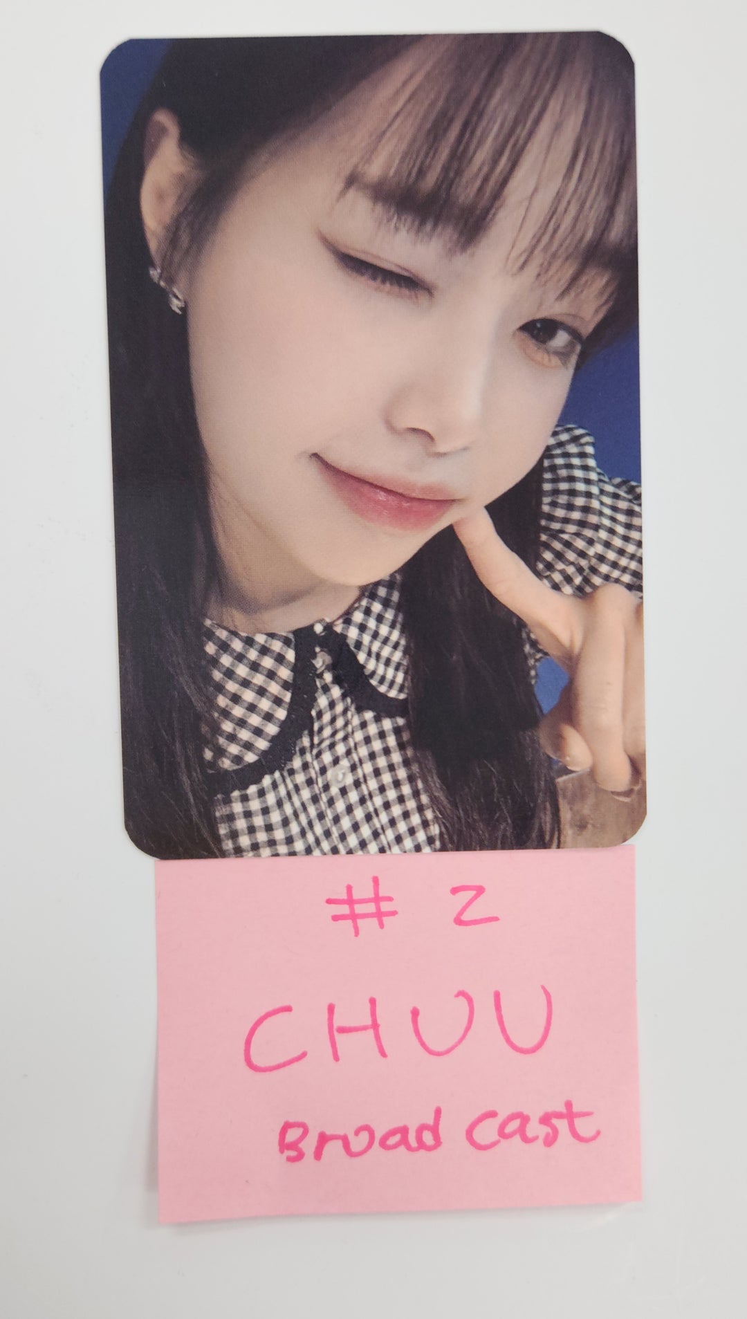 CHUU "Only cry in the rain" - Broadcast Photocard [25.5.8]