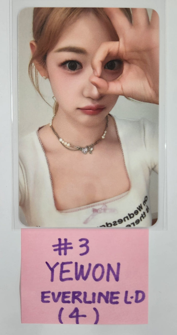 FIFTY FIFTY "Day & Night" - Everline Lucky Draw Event Photocard [Ever Ver.] [25.5.8]