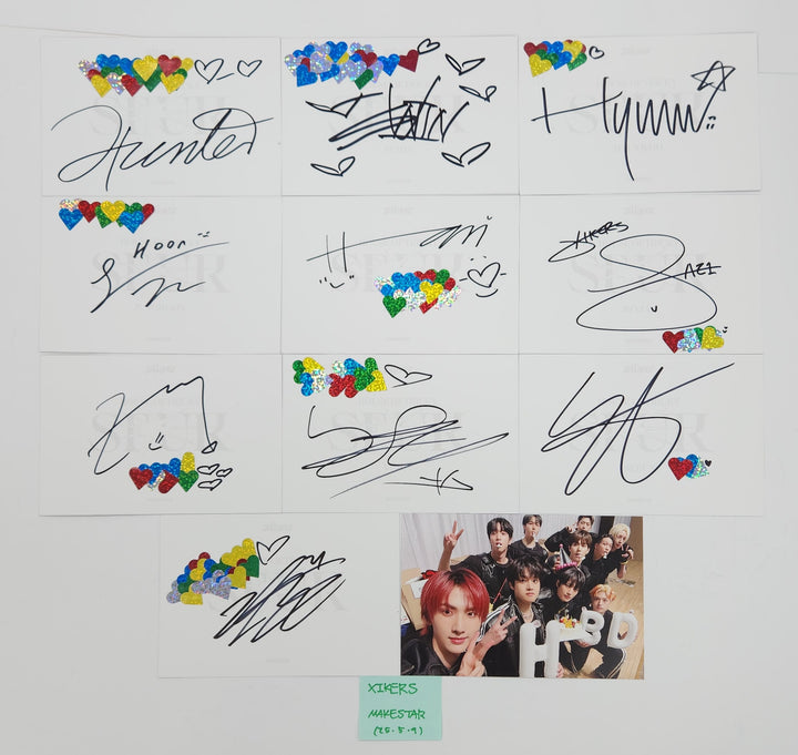 Xikers "HOUSE OF TRICKY : SPUR" - Hand Autographed(Signed) Postcard [25.5.9]
