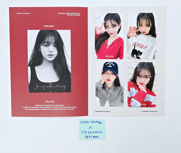 Jang Wonyoung (Of IVE) - Rolarola Event Photocards Set (4EA) [25.5.9]