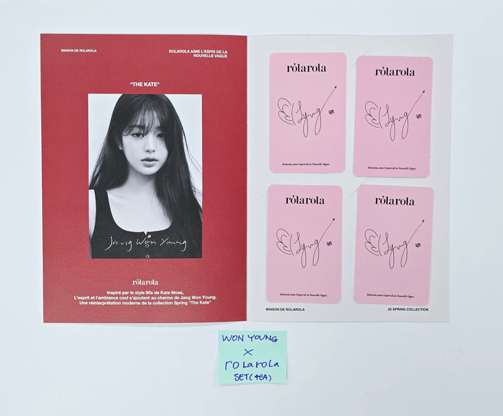 Jang Wonyoung (Of IVE) - Rolarola Event Photocards Set (4EA) [25.5.9]