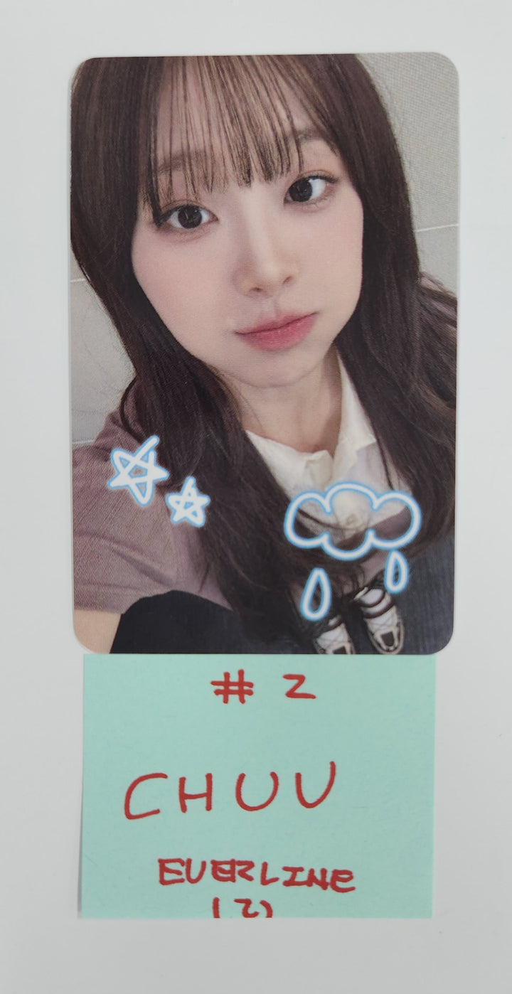 CHUU "Only cry in the rain" - Everline Fansign Event Photocard [25.5.9]
