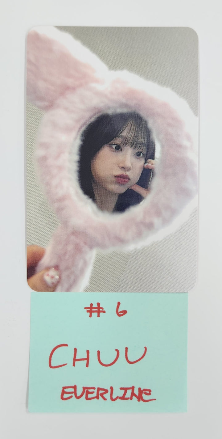 CHUU "Only cry in the rain" - Everline Fansign Event Photocard [25.5.9]