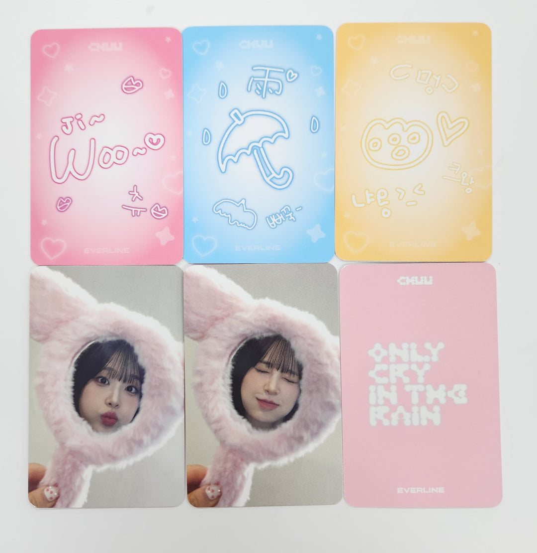 CHUU "Only cry in the rain" - Everline Fansign Event Photocard [25.5.9]