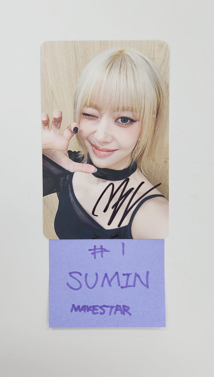 STAYC "S" - Hand Autographed(Signed) Photocard [25.5.12]