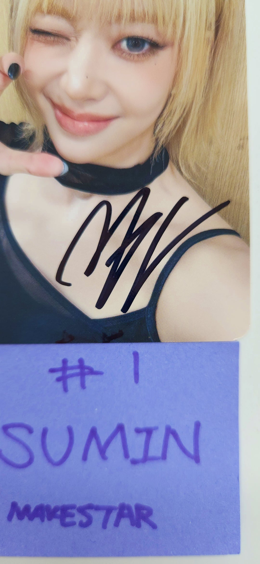 STAYC "S" - Hand Autographed(Signed) Photocard [25.5.12]