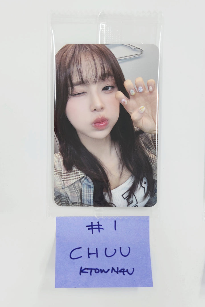 CHUU "Only cry in the rain" - Ktown4U Fansign Event Photocard Round 2 [25.5.12]