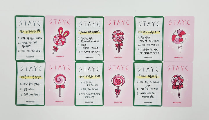 STAYC "S" - Makestar Fansign Event Photocard [25.5.12]