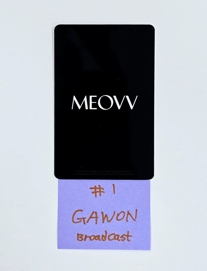 MEOVV "MEOW" - Broadcast Photocard [25.5.12]
