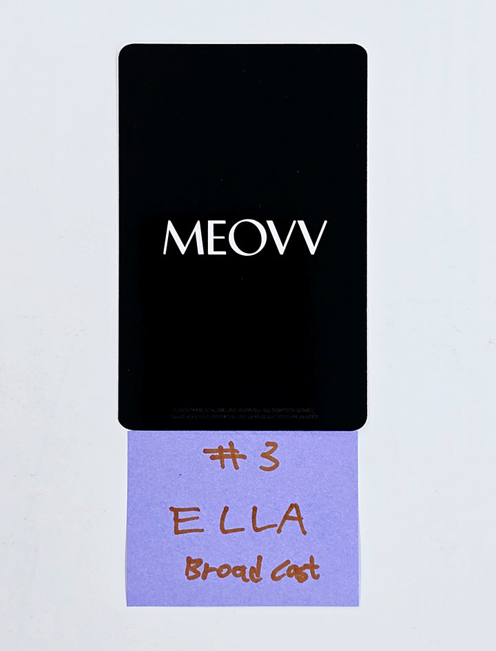 MEOVV "MEOW" - Broadcast Photocard [25.5.12]